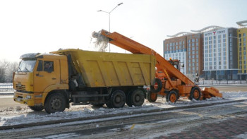 Фотография к новости: Елорданы қардан тазалауға 1000-нан аса техника жұмылдырылды 