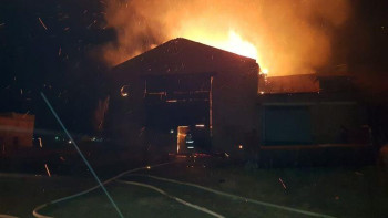 Фотография к новости: БҚО-да 45 тонна бидай өртеніп кетті 