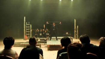 Фотография к новости: Атырауда Рахымжан Отарбаевтың шығармасы сахналанды ﻿