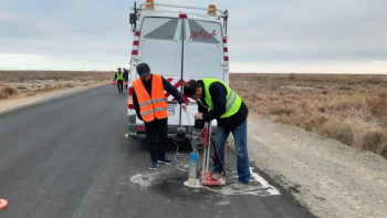 Фотография к новости: Қызылорда облысында жол қалыңдығының сәйкессіздігі анықталды