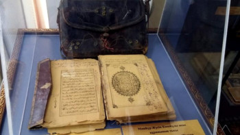 Фотография к новости: Мәшһүр Жүсіп пен Қаныш Сәтбаевтың жәдігерлері ҰМИО мемлекеттік тізіліміне енгізілді