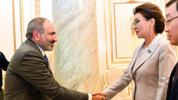 Фотография к новости: Назарбаева Қазақстан өнімдерінің Арменияға экспортын ұлғайтудың келешегін талқылады