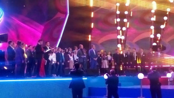 Фотография к новости: Алматыда "Ел үміті" жастар марафоны өтіп жатыр