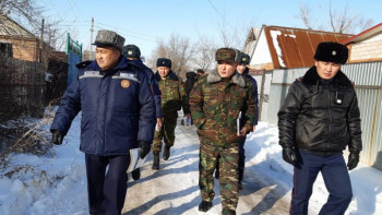 Фотография к новости: Елордада "Әрбір үйдегі өрт қауіпсіздігі" акциясы өтті  ﻿