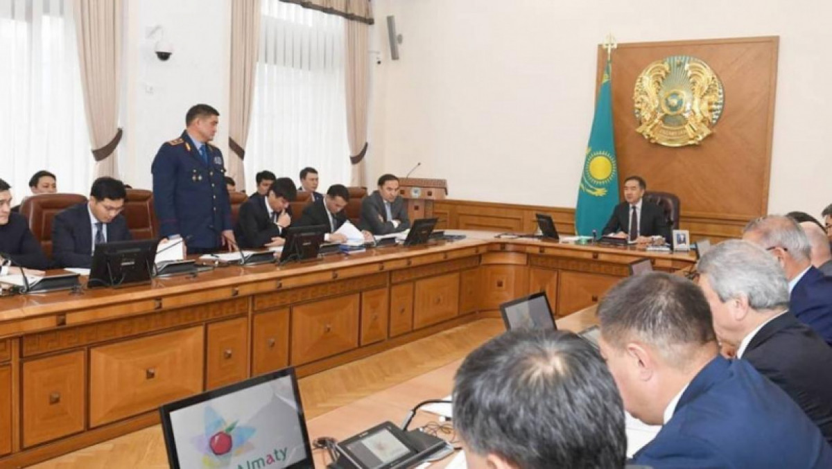 Сағынтаев Алматы қаласы ПД басшысына ескерту жасады