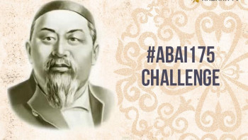 Фотография к новости: Абай-175 эстафетасын ДЗМҰ басшысы қабыл алды