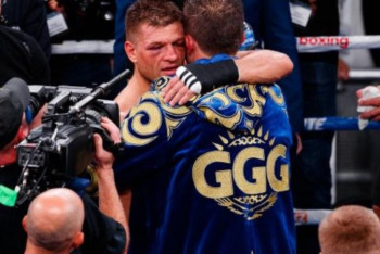 Фотография к новости: Мен бірден сездім: Деревянченко Головкинмен жекпе-жегі жайлы айтты