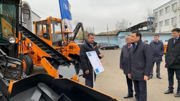 Фотография к новости: Елордада коммуналдық техника шығаратын зауыт ашылады