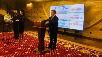 Фотография к новости: Елбасы кітапханасында "Жастар - елдің тірегі" атты көрме ашылды