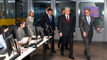 Фотография к новости: Тоқаев елордадағы инновациялық экожүйе нысандарымен танысты