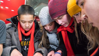 Фотография к новости: Елордалық жастар Нұр-Сұлтанның киелі жерлерінің квестіне қатысты