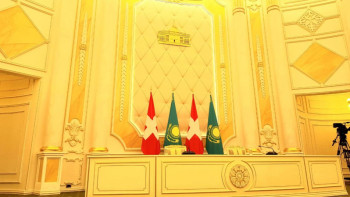 Фотография к новости: Ақордаға Швейцария президенті келді