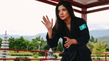 Фотография к новости: Мөлдір Мекенбаева джиу-джитсудан әлем чемпионы атанды