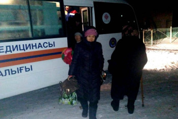 Фотография к новости: Павлодар-Нұр-Сұлтан бағытындағы автобустан 20 жолаушы құтқарылды