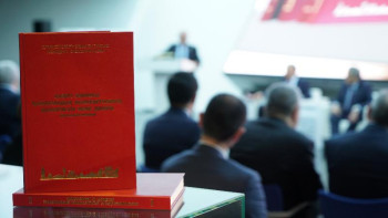 Фотография к новости: Қазақстан мемлекеттілігінің қалыптасуы туралы еңбек таныстырылды