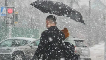 Фотография к новости: Жексенбіде еліміздің басым бөлігінде қар жауады