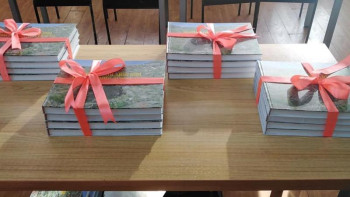 Фотография к новости: Баян-Өлгийдегі танымал ғалымның кітабы таныстырылды