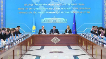 Фотография к новости: Еуропалық дипломаттар Қазақстанмен ынтымақтастық әлеуетін жоғары бағалайды – СІМ