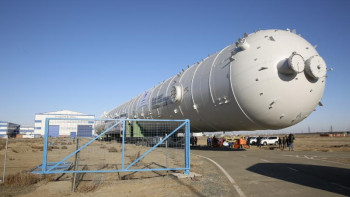 Фотография к новости: Атырауда 100 метрлік бірегей құрылғы жасалды