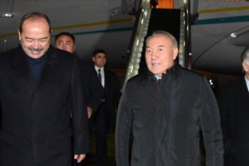 Фотография к новости: Назарбаев Ташкентке барды  