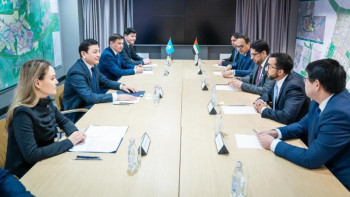 Фотография к новости: Елорда әкімі БАӘ делегациясымен кездесті