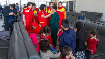 Фотография к новости: Ирак түрмесінде жатқан 14 бала елге қайтарылды