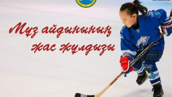 Фотография к новости: Хоккей. "Барыс" сапындағы "бір тал гүл"