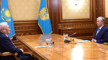 Фотография к новости: Тоқаев Өмірбек Байгелдіні қабылдады