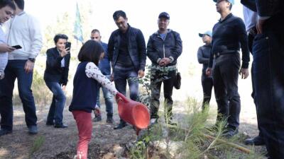 Израильдегі елшілік Нұрсұлтан Назарбаев атындағы тоғайға ағаш отырғызды