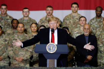 Фотография к новости: АҚШ президенті алғаш рет Ауғанстанға барды