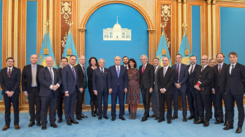 Фотография к новости: Мемлекет басшысы Франция бизнесінің өкілдерімен кездесті