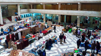 Фотография к новости: Алматыда Орталық Азия қолөнер бұйымдарының жәрмеңкесі өтіп жатыр