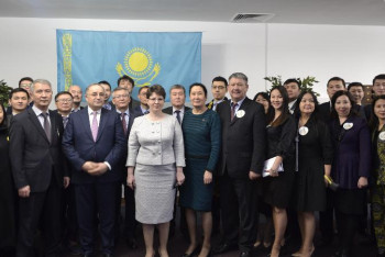 Фотография к новости: Есеп комитетінде Тұңғыш президент күніне арналған салтанатты жиын өтті