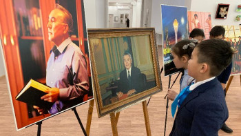 Фотография к новости: Елі сүйген, елін сүйген – Елбасы. Қарағандылық бүлдіршіндер музей-сабаққа қатысты﻿ 