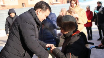 Фотография к новости: Қарағанды облысының тұрғындары қоныс тойын тойлауда