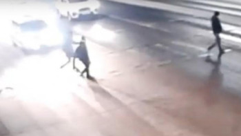 Фотография к новости: Мас күйінде таксиді айдап кеткен елордалық екі адамды қағып кетті