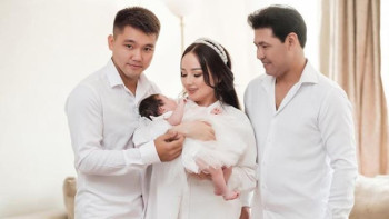 Фотография к новости: Жұлдызды жұп Жанболат пен Жазира қызды болды 