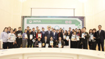 Фотография к новости: "Жасыл Ел" еңбек маусымының қорытындысы шығарылды