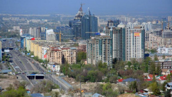 Фотография к новости: Алматы орталығындағы құрылыс тоқтатылды