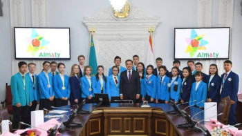 Фотография к новости: Алматылық 352 оқушы зияткерлік сайыстарда топ жарған – Сағынтаев