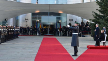 Фотография к новости: Тоқаев Ангела Меркельмен кездесті