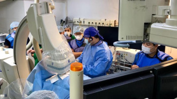 Фотография к новости: Шетелдік кардиологтар Алматыда шеберлік сағатын өткізді