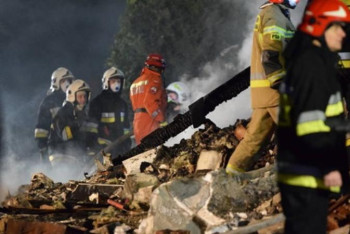 Фотография к новости: Польшада газ жарылып, тұрғын үй қирады﻿