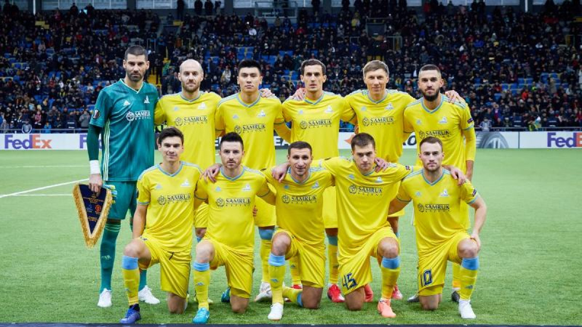 &quot;Астана&quot; Белградтағы ойынға қатысатын футболшылардың тізімін жариялады