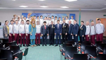 Фотография к новости: Қазақстандық 39 спортшы Италияда өтетін Сурдлимпиадаға аттанды