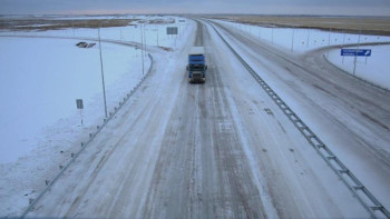 Фотография к новости: Елімізде қолайсыз ауа райына байланысты бірқатар өңірде жолдар жабылды
