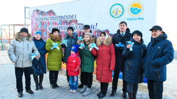 Фотография к новости: Байқоңырлықтар баспаналы болды