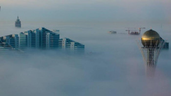 Фотография к новости: Еліміздің басым бөлігін қалың тұман басады