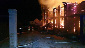 Фотография к новости: Алматыда монша кешені өртенді