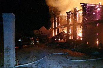 Фотография к новости: Алматыда монша кешені өртенді